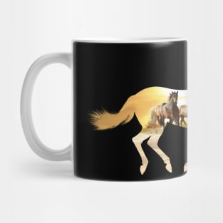 Horse at dusk Mug